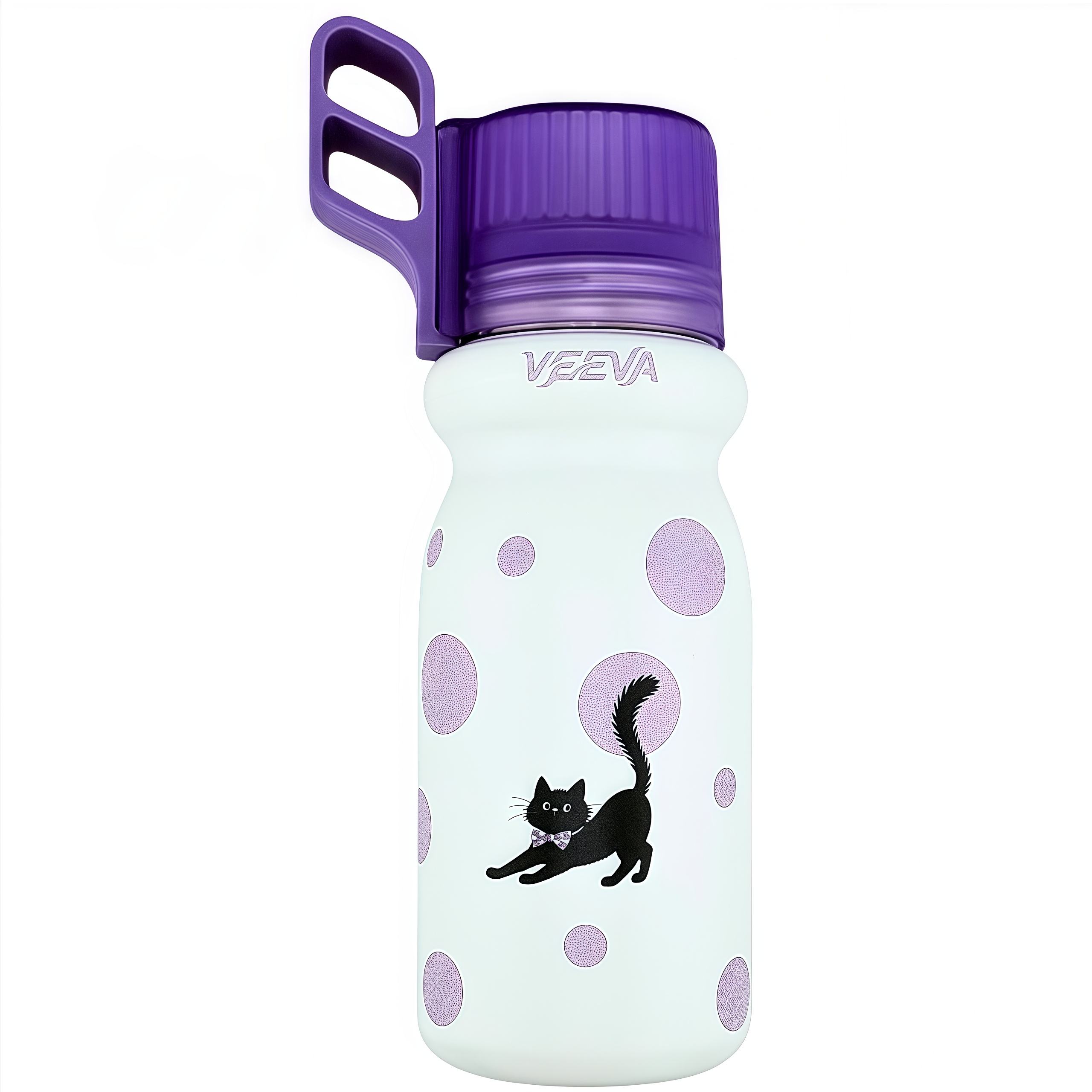 VEEVA 16oz Purple Bubble Thermos