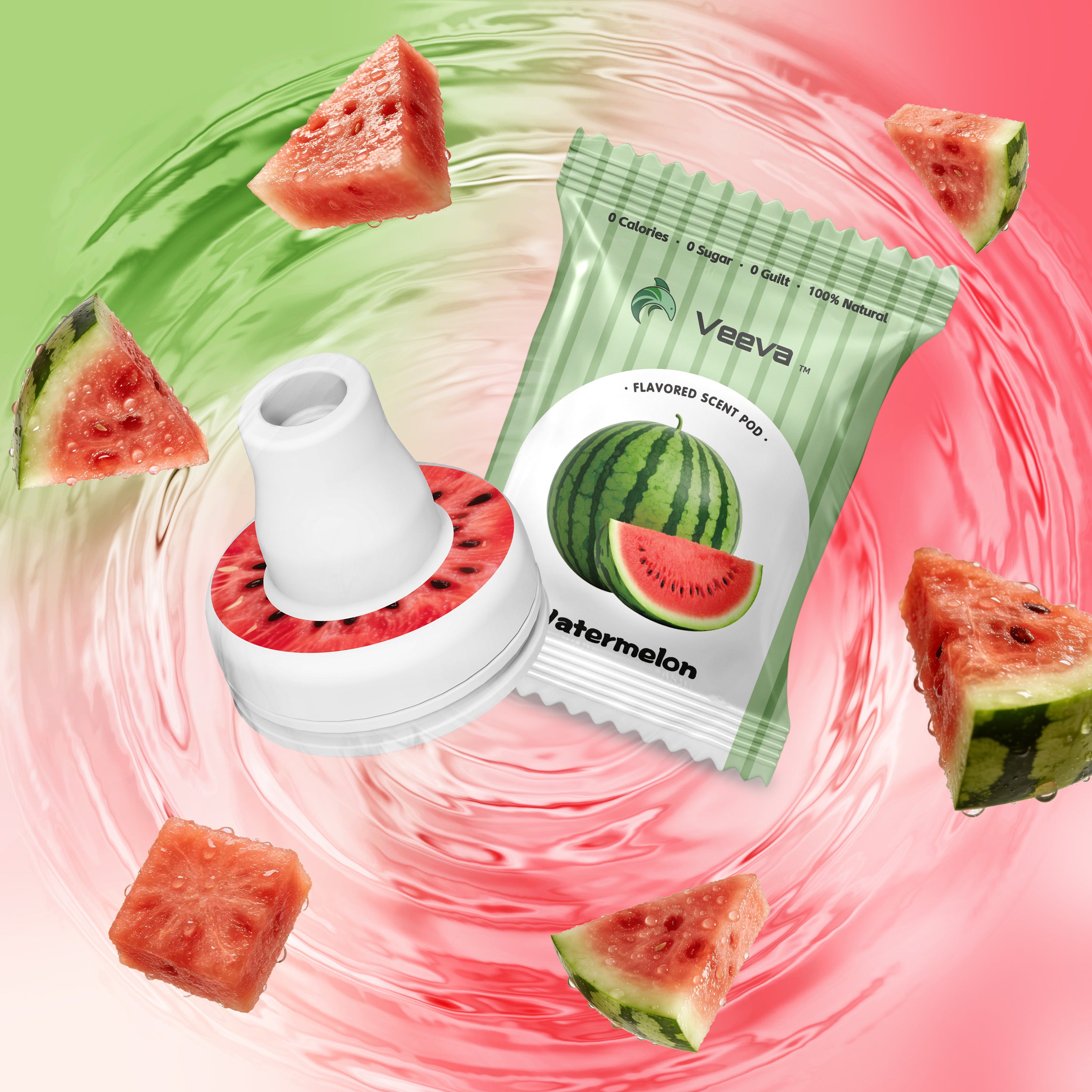 VEEVA® 16oz Candy Puppy Scented Thermos Bottle with 3 Aroma Pods & Straw