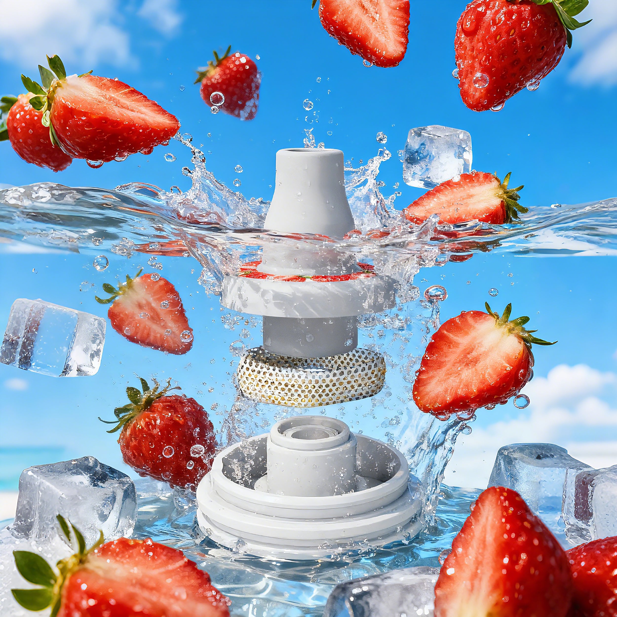 VEEVA® 16oz Candy Puppy Scented Thermos Bottle with 3 Aroma Pods & Straw