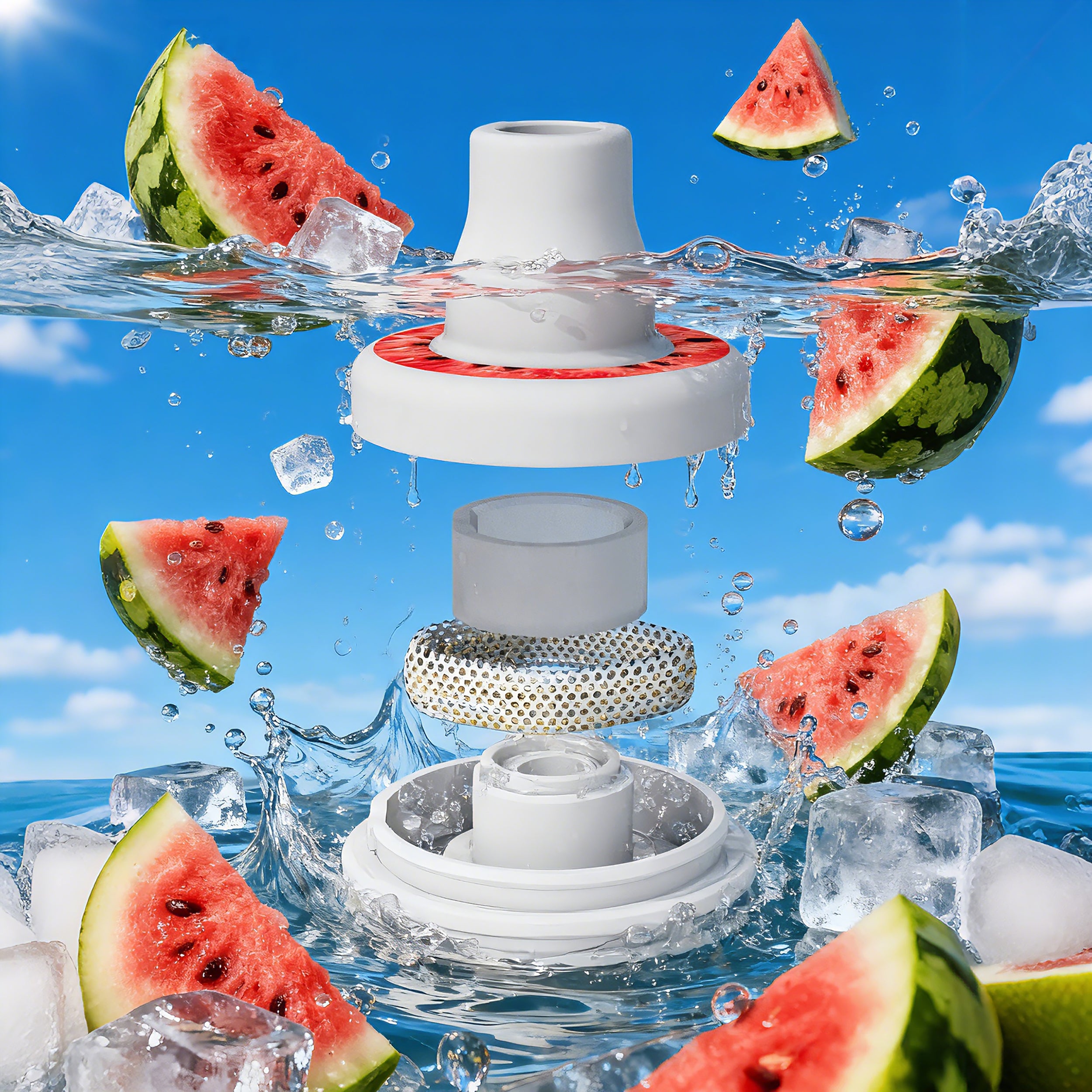 VEEVA® 16oz Candy Puppy Scented Thermos Bottle with 3 Aroma Pods & Straw